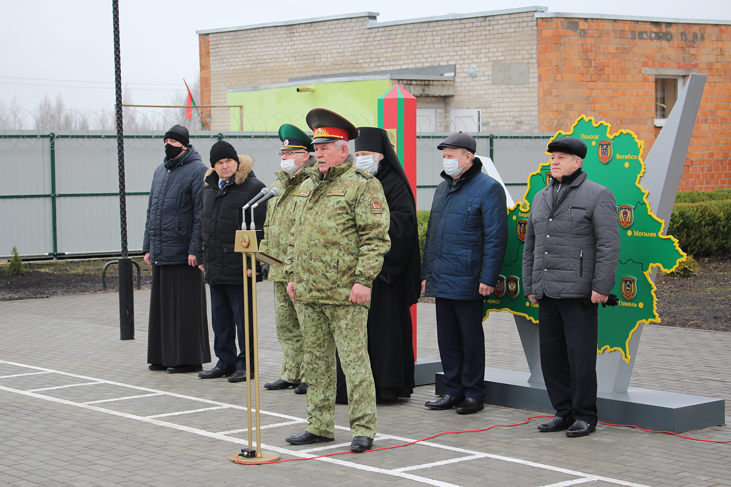 В глубине Ольманских болот на границе с Украиной открыли новую погранзаставу