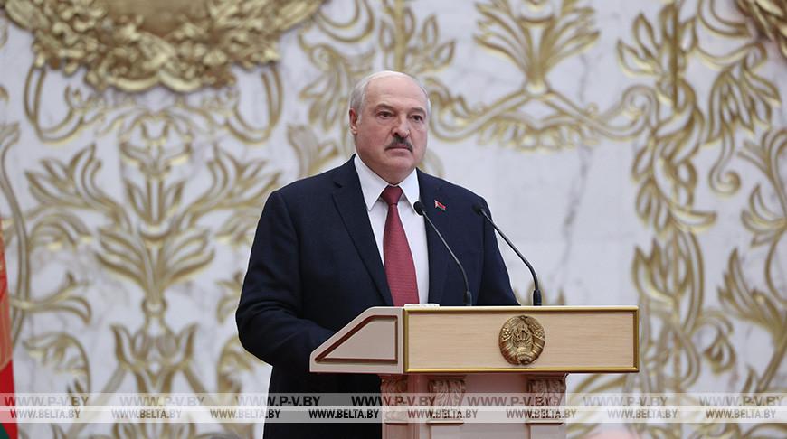 Выступление Президента Беларуси на торжественной церемонии подписания Решения республиканского референдума