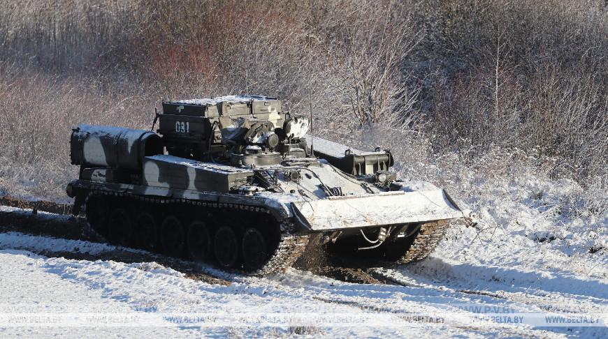 На полигонах Беларуси продолжаются военные учения "Союзная решимость"