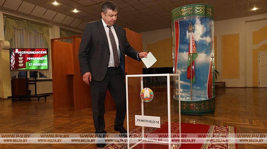 Шулейко: на референдуме сделал выбор в пользу будущего Шулейко: на референдуме сделал выбор в пользу будущего