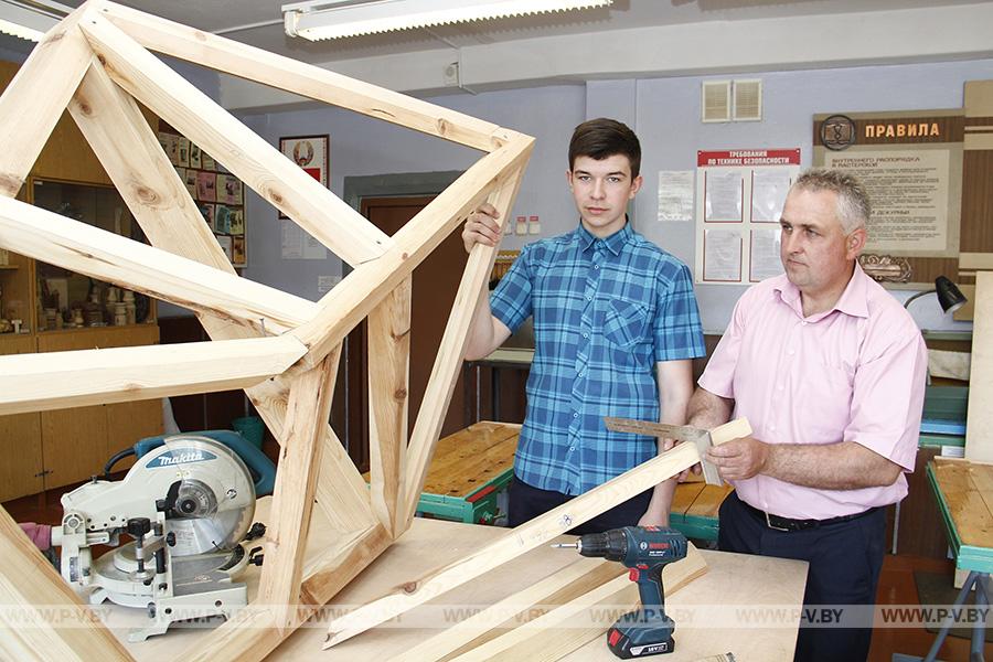 В проекте «Талантливая молодежь Пинска» Владислав Пашковец
