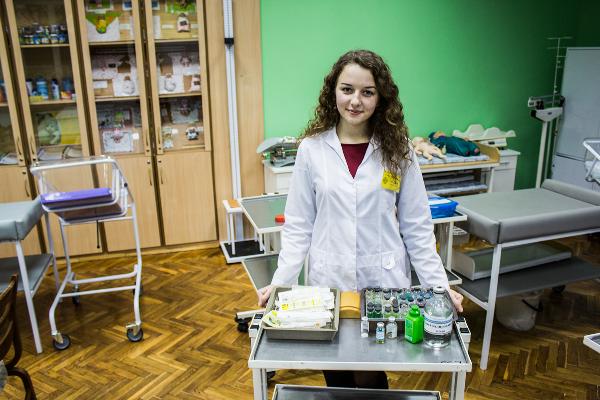 Анастасия Косс - стипендиатка Федерации профсоюзов Беларуси