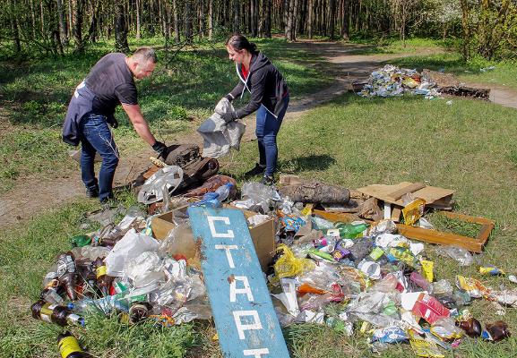 Фоторепортаж со спортивно-экологической игры «Trash-2018»