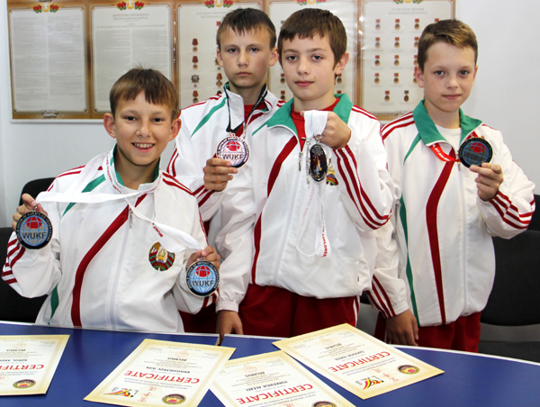 Пинские каратисты покорили чемпионат Европы