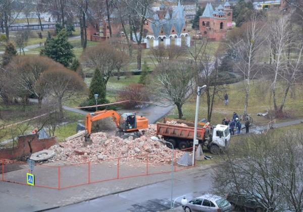 В Пинске начата реконструкция детского парка