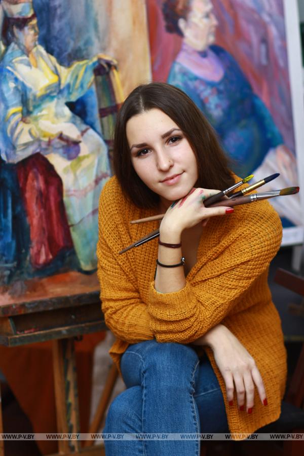 В проекте «Талантливая молодежь Пинска» – Мария Павлович В проекте «Талантливая молодежь Пинска» – Мария Павлович