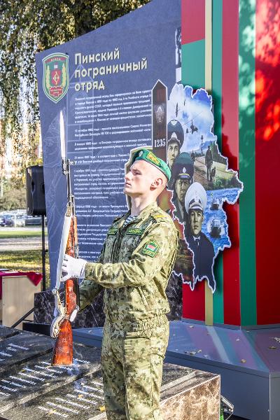 Пинский погранотряд отметил свое 25-летие
