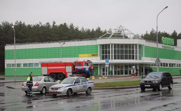 В Пинске проводились мероприятия по отработке сообщения об угрозе взрыва