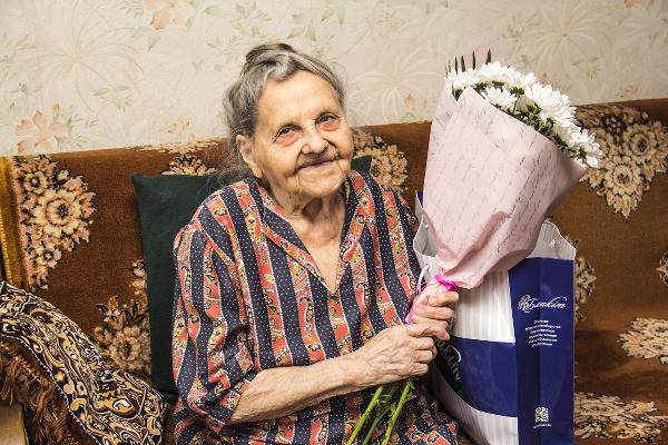 Пинчанка отметила свой сотый день рождения