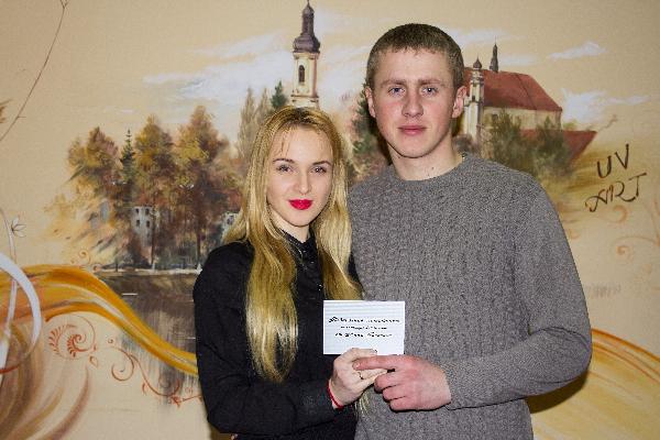 Награждение победителей фотоконкурса «Сладкая парочка»