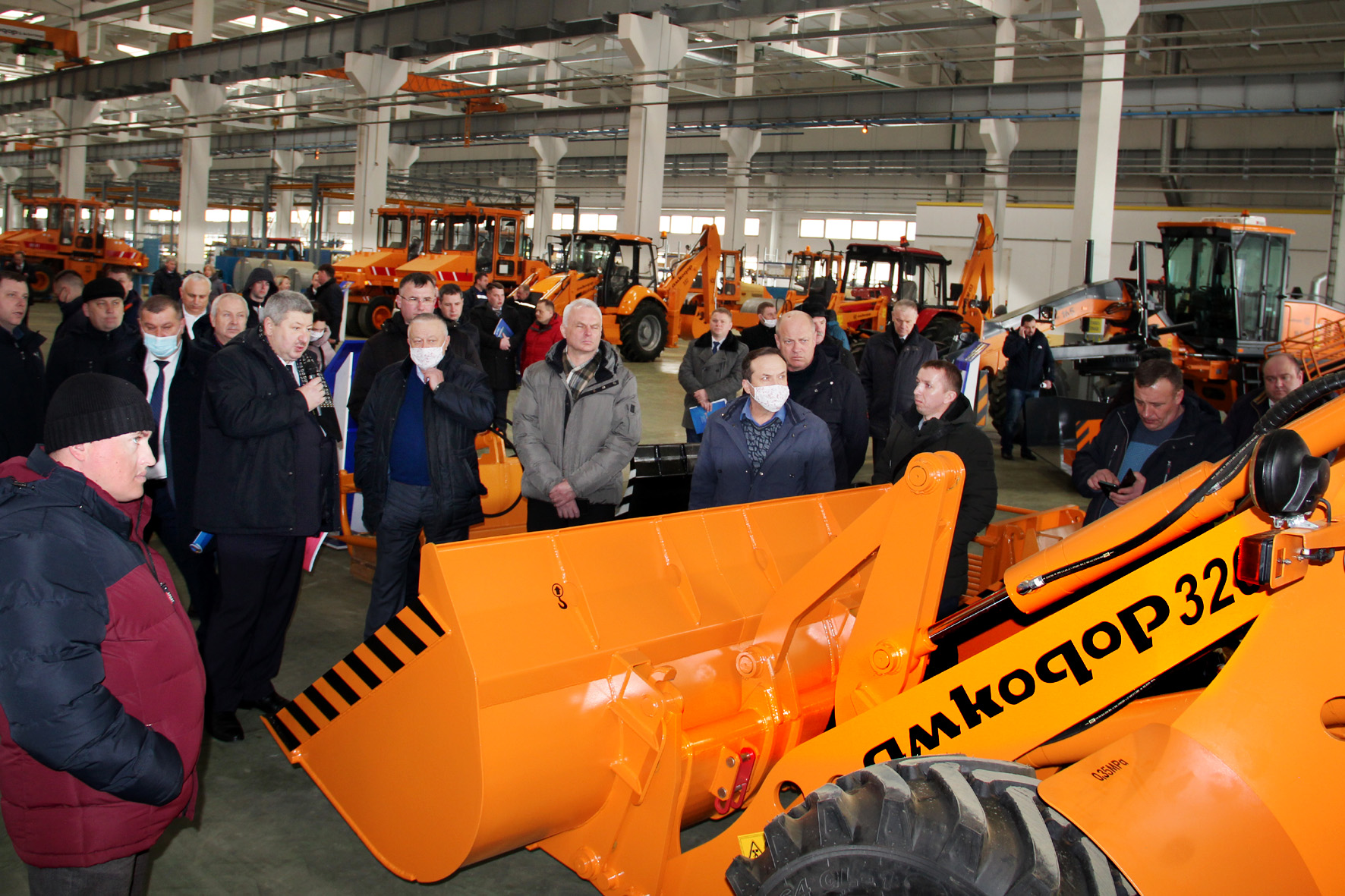 ЗАО «Амкодор-Пинск» планирует существенно нарастить объемы производства, в том числе за счет увеличения поставок своей техники белорусским аграриям