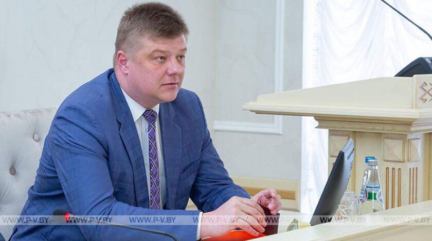 Уроженец Пинска, Николай Рогащук представлен в должности помощника Президента - инспектора по Гомельской области