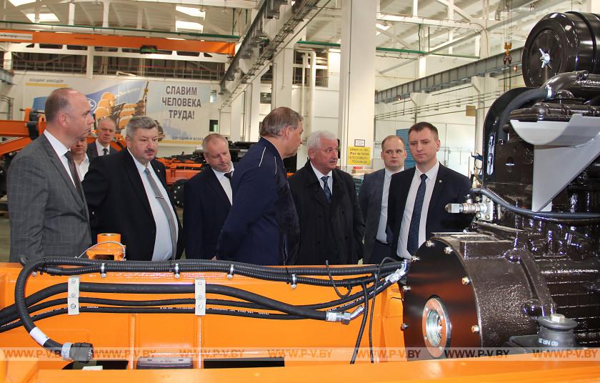 Министр промышленности посетил Пинск