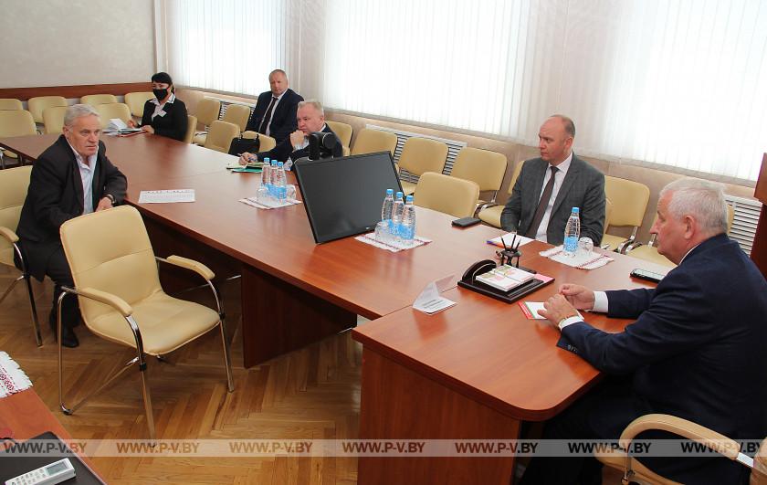 Министр промышленности посетил Пинск