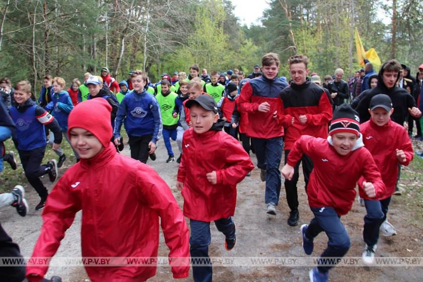 Спортивные организации Пинска присоединились к всебелорусскому легкоатлетическому забегу, посвященному 9 Мая