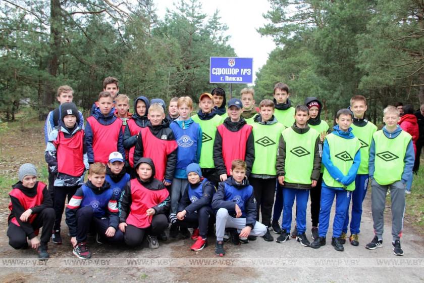Спортивные организации Пинска присоединились к всебелорусскому легкоатлетическому забегу, посвященному 9 Мая