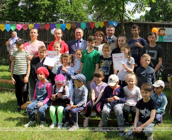 Воспитанники социально-педагогического центра г. Пинска отметили Международный день защиты детей