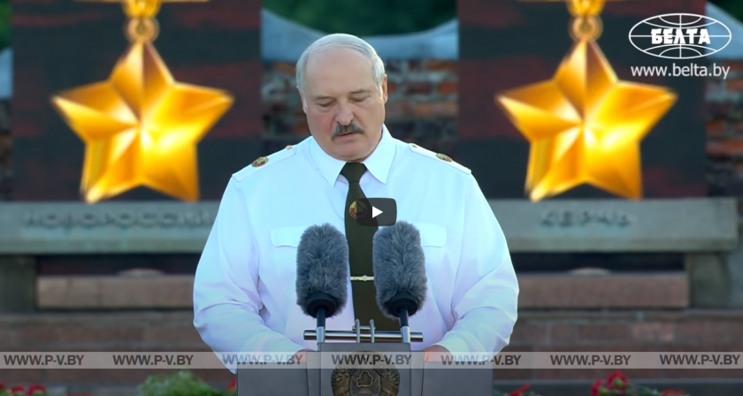 Да очнитесь вы наконец! Полное видео мощной речи Лукашенко в Брестской крепости!