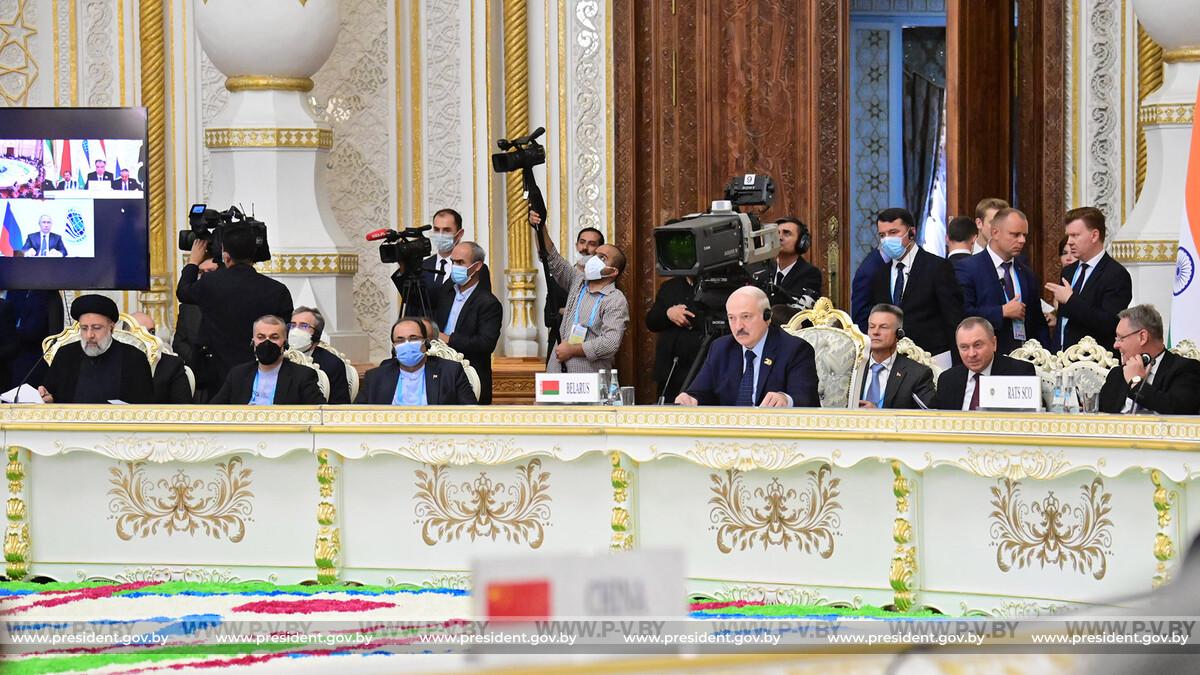 О чём говорил Александр Лукашенко на саммите в Душанбе