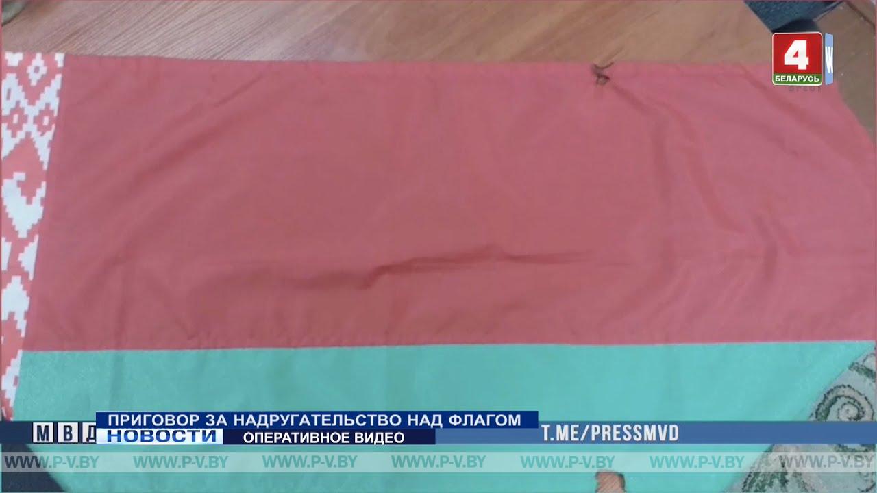 За надругательство над флагом — полтора года ограничения свободы