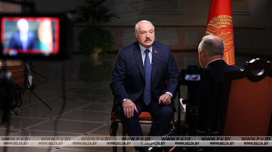 "Британский штамм CNN". Лукашенко в интервью Би-би-си опроверг расхожие фейки