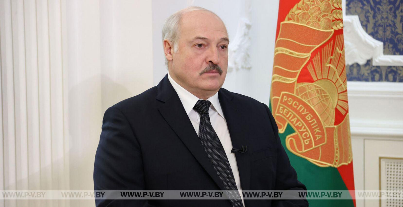 Лукашенко о нападках Запада на Беларусь: надо объявить кого-то идиотом, подонком, мерзавцем