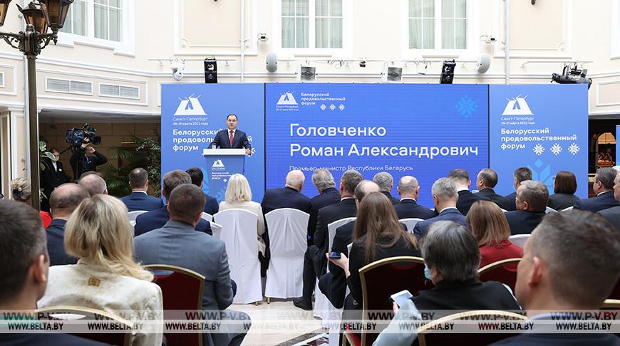 Головченко: никаких перебоев в обеспечении продовольствием в Беларуси и России не предвидится