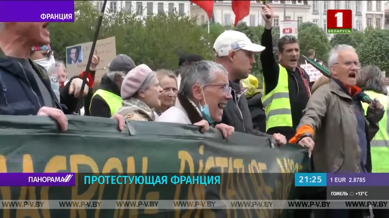 Победа Макрона спровоцировала массовые беспорядки