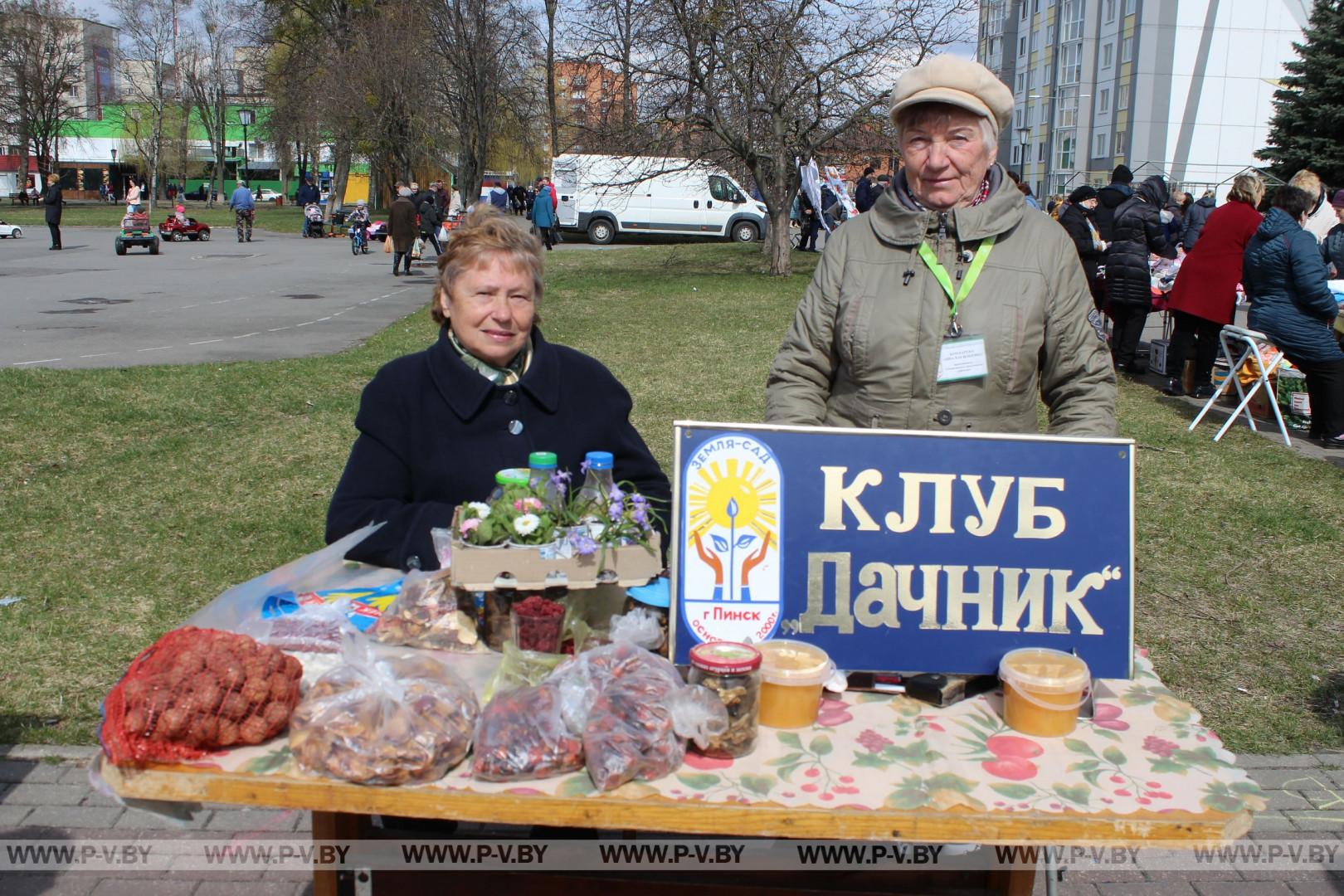 Вчера в Пинске прошла ярмарка «Яркий мир земледельцев Пинщины-2022»