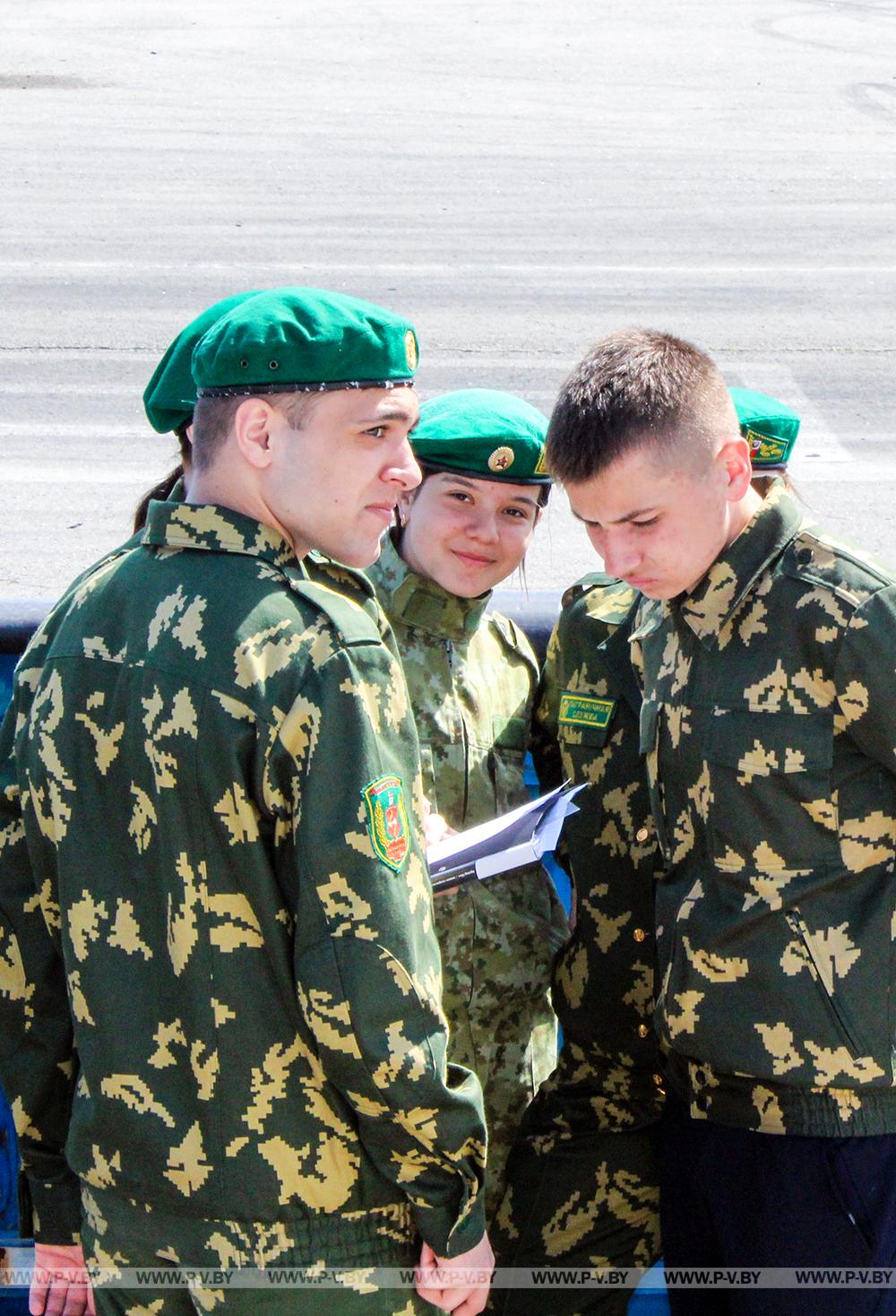 Городской этап республиканской военно-патриотической игры «Орлёнок» проходит в Пинске. Фоторепортаж