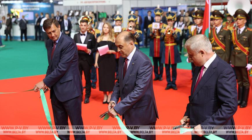 Выставка "Национальная безопасность. Беларусь-2022" открылась в Минске