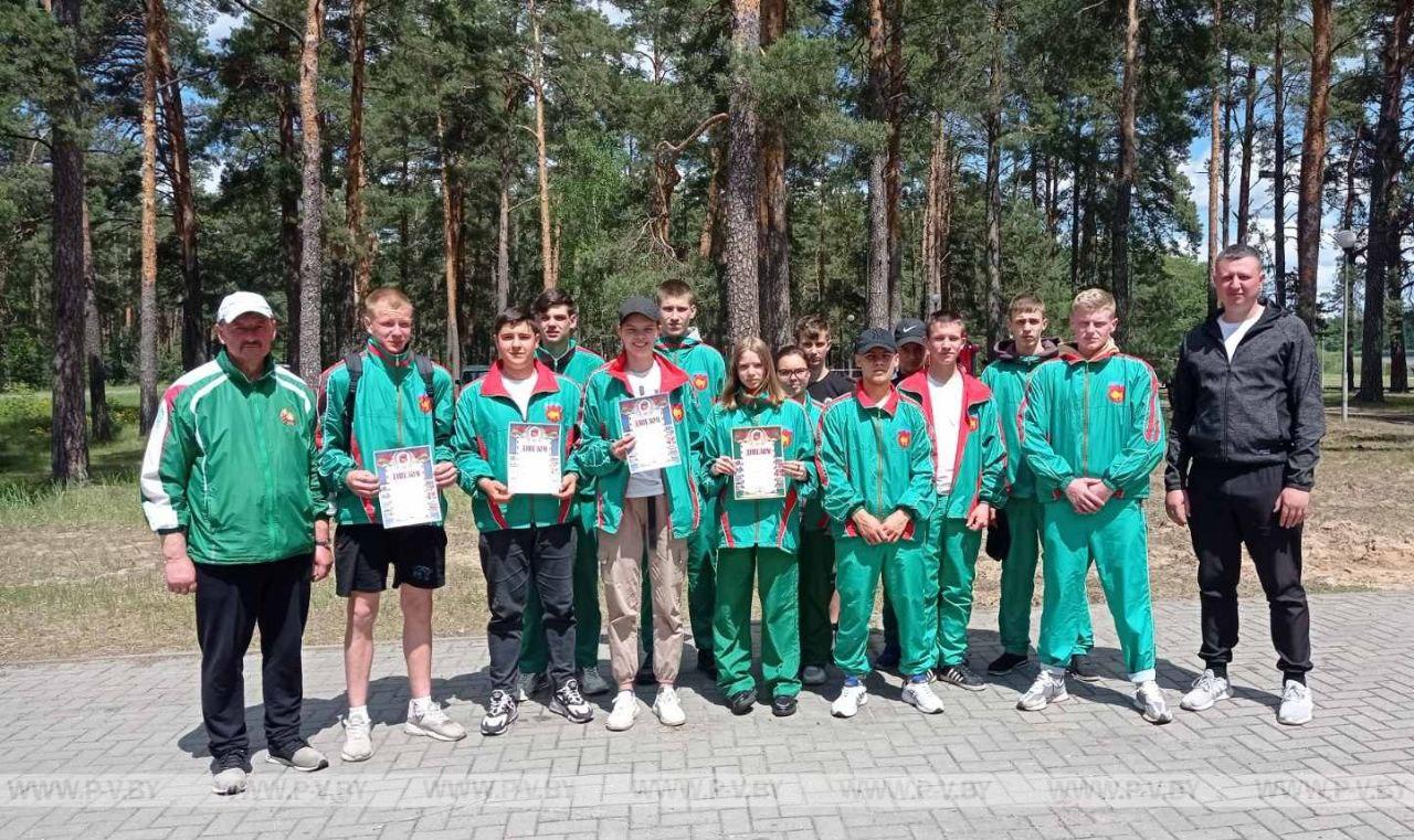 Пинчане стали серебряными призерами в областном турслете "Рубеж-2022"