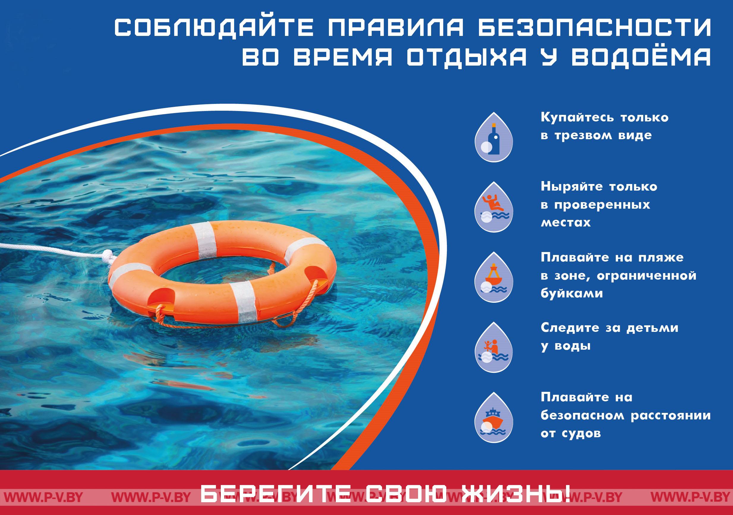 Чтобы лето не закончилось трагедией: основные правила безопасного поведения на воде