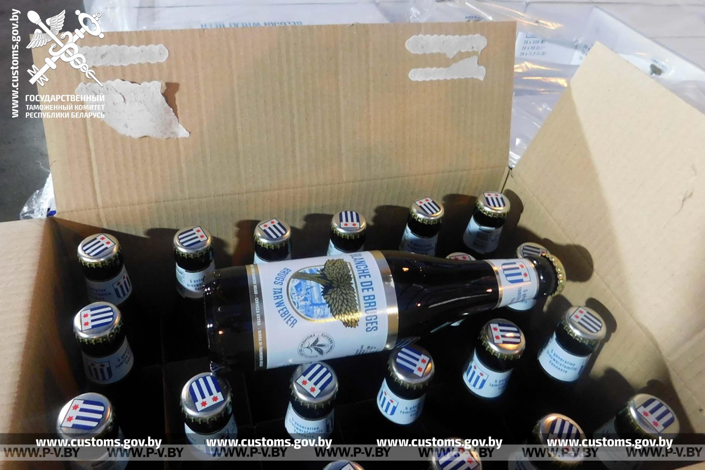 Польский перевозчик незадекларировал 2,3 тысячи литров пива. Нарушение выявили брестские таможенники в пункте пропуска «Козловичи»