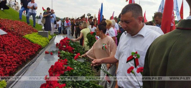 Пинчане приняли участие в мероприятиях, посвященных Дню Республики в Минске