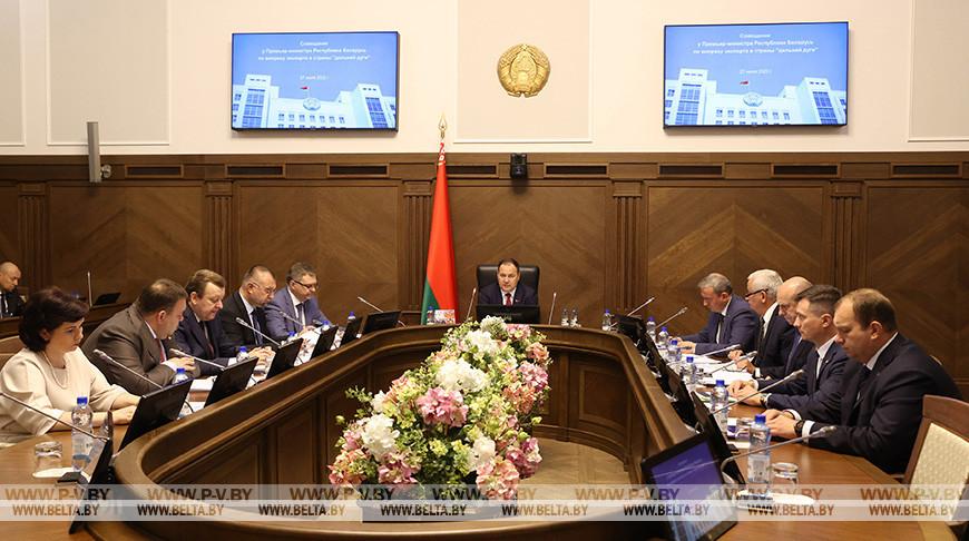 Головченко: Беларусь намерена наращивать поставки в страны дальней дуги