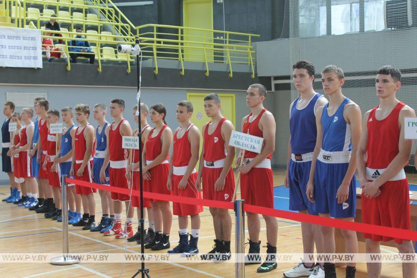 На базе Полесского государственного университета проходят республиканские Олимпийские дни молодежи по боксу