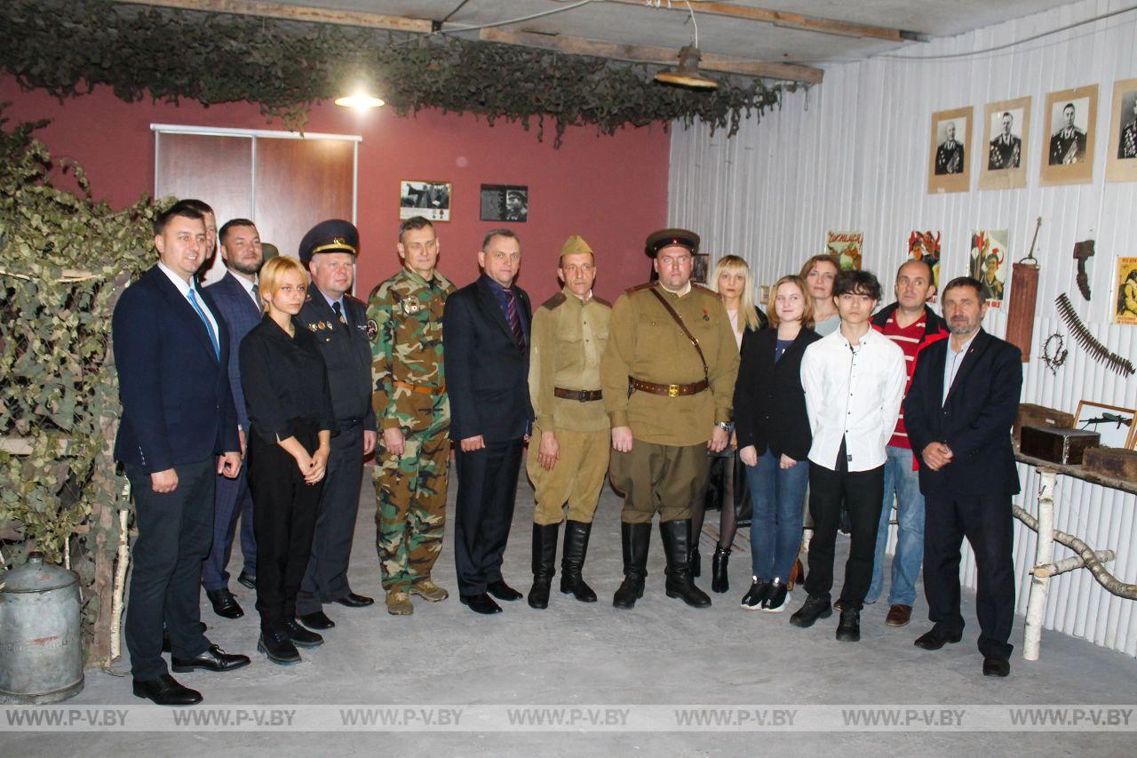 Военно-историческому клубу «Полесский солдат» исполнился год