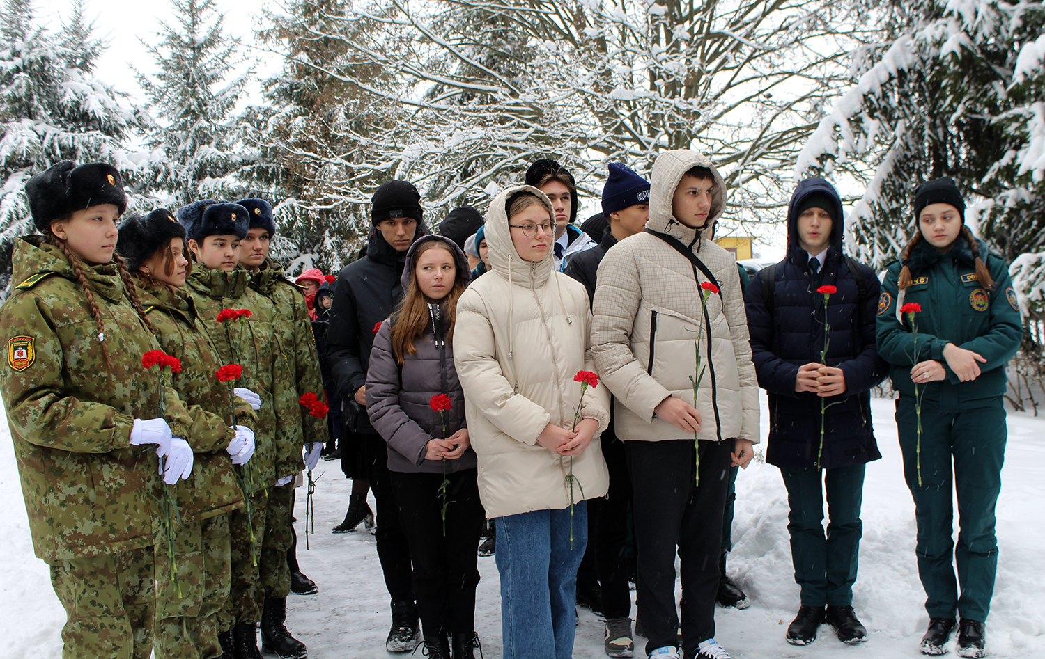 В средней школе № 18 прошла городская ученическая конференция о партизанском движении на Пинщине