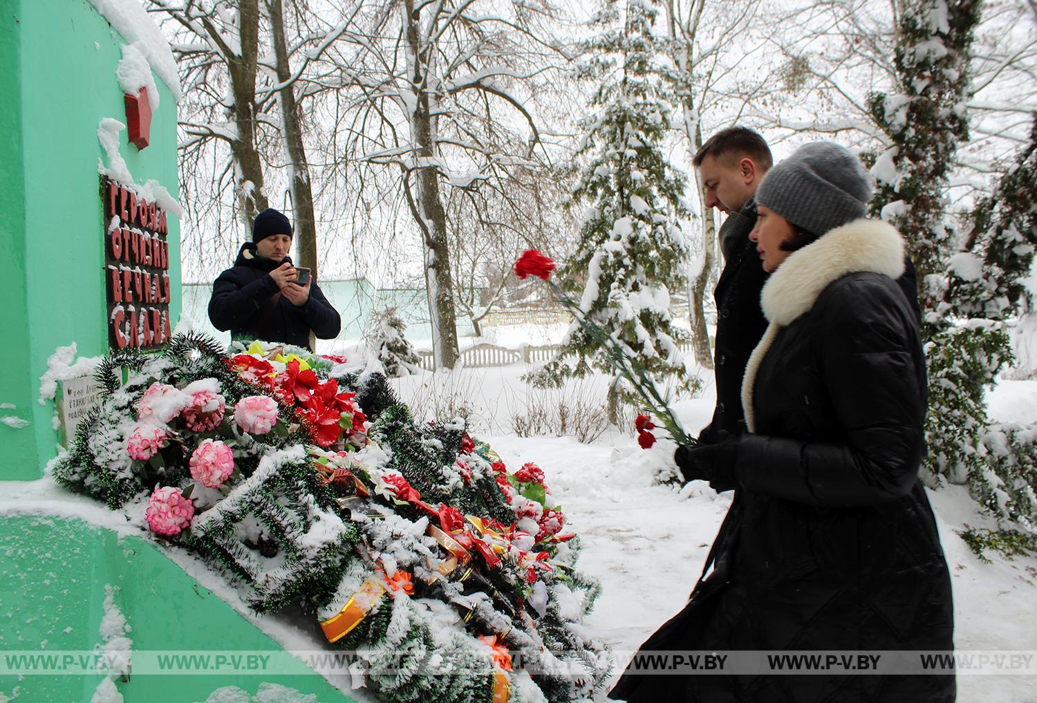 В средней школе № 18 прошла городская ученическая конференция о партизанском движении на Пинщине