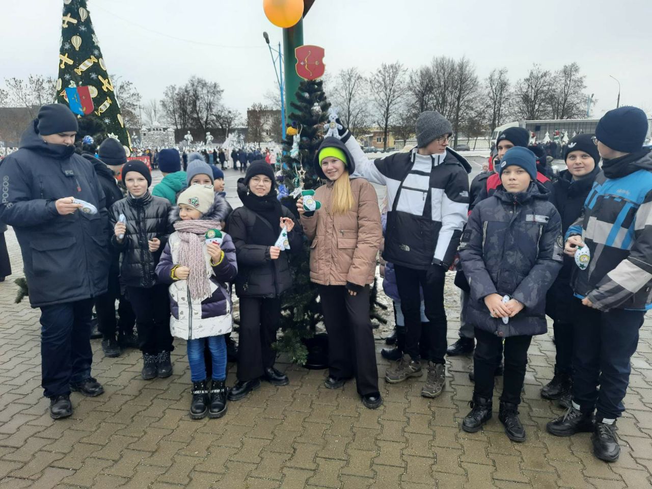 Юных пинчан пригласили на новогодний праздник в Бресте