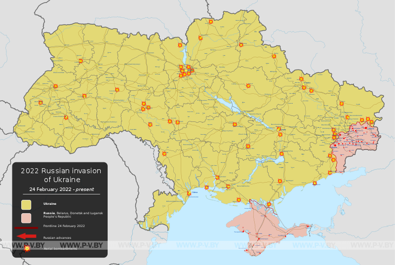 Коротко о том, что происходит сейчас в Украине: