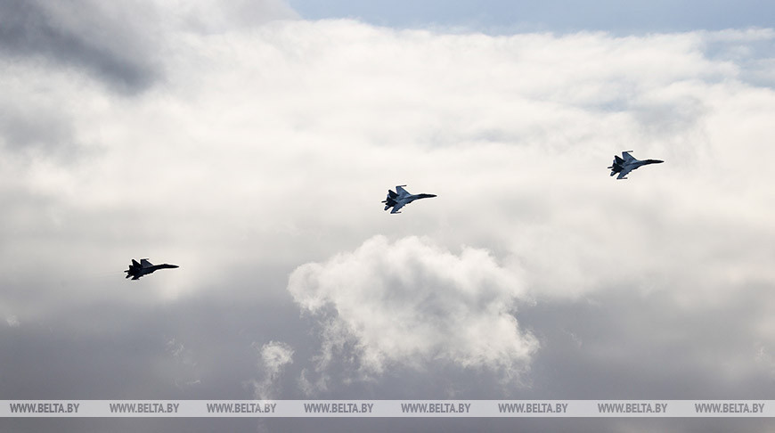 Стартовало совместное летно-тактическое учение авиационных подразделений ВС Беларуси и России