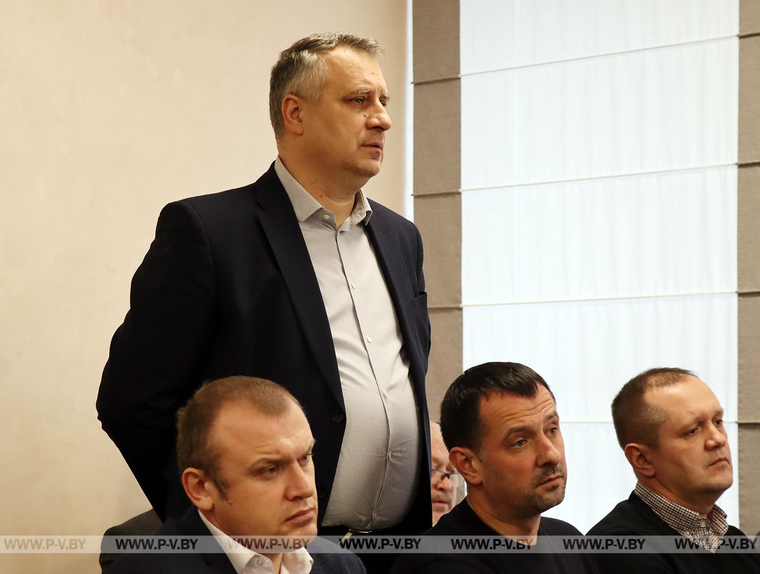 Валерий Ребковец: «Инфекционный корпус – стройка №1 в Пинске»