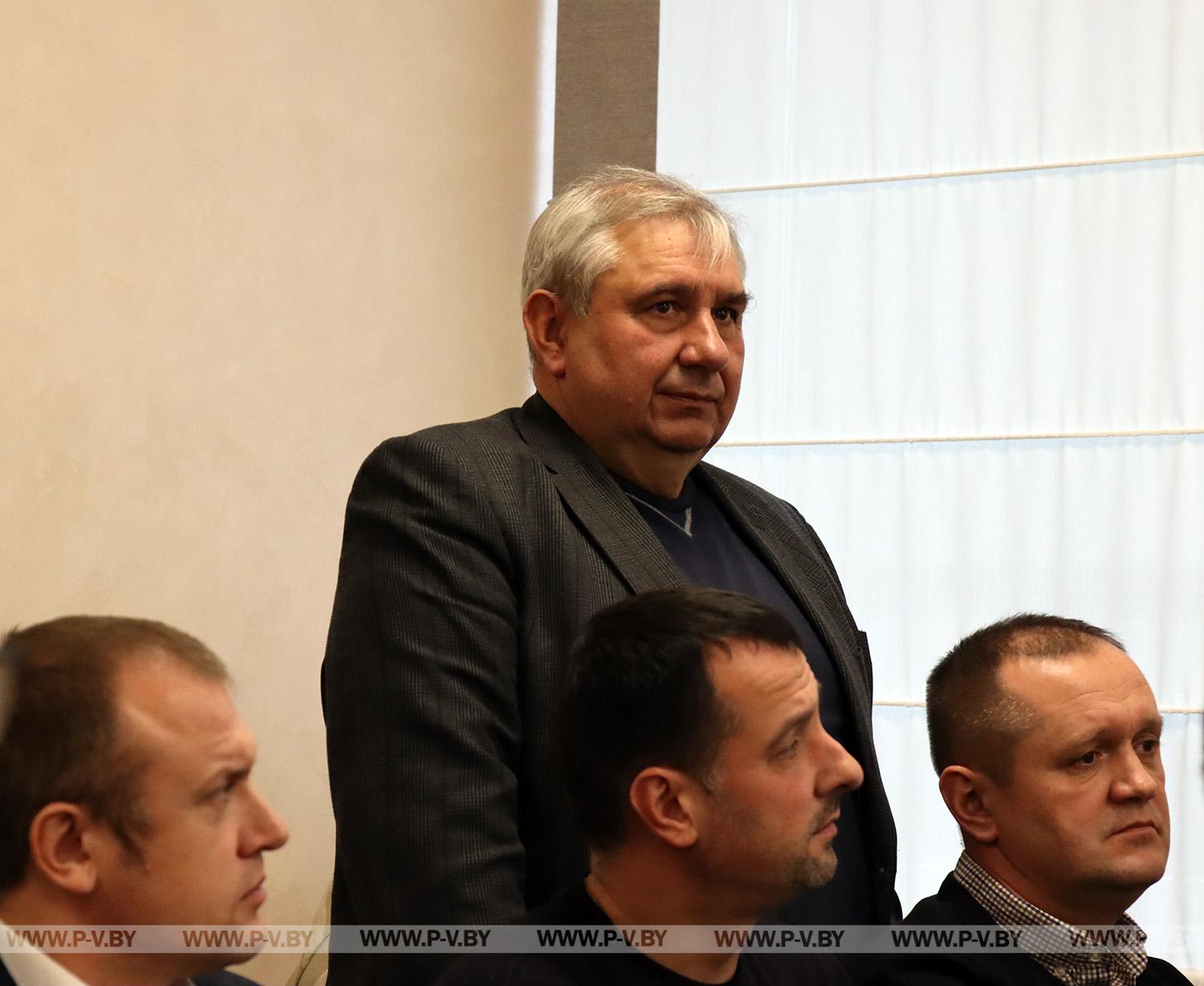 Валерий Ребковец: «Инфекционный корпус – стройка №1 в Пинске»