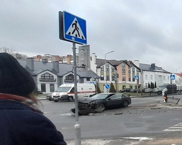 В ДТП на перекрестке улиц Горького и Белова пострадали дети
