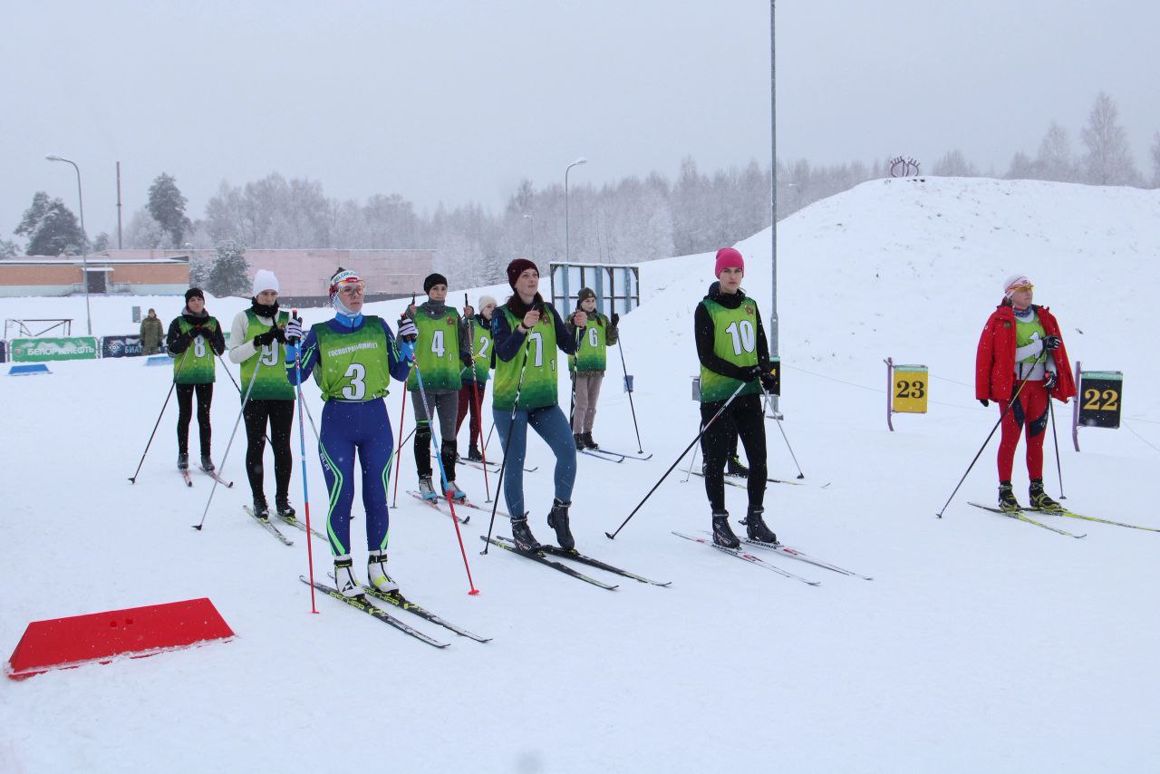 Пинские пограничники результативно выступили на чемпионате по лыжным гонкам и биатлону