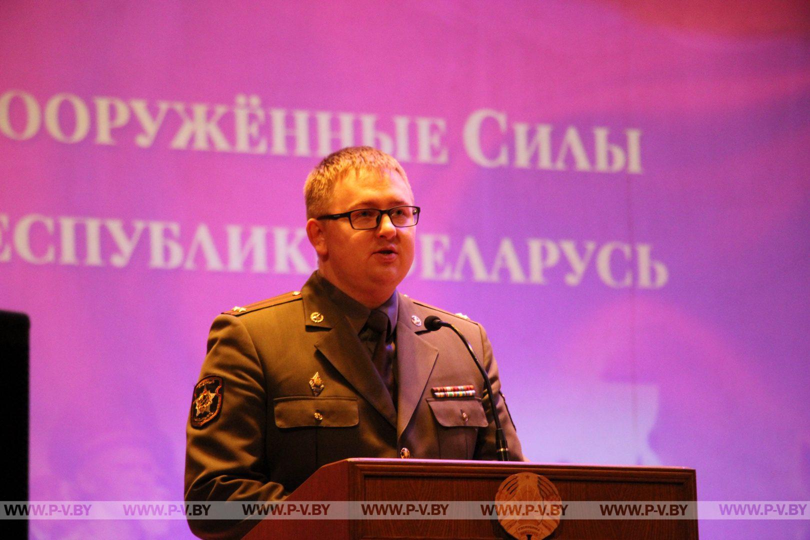 Профориентация: в Пинске состоялась встреча с представителями военных факультетов гражданских вузов