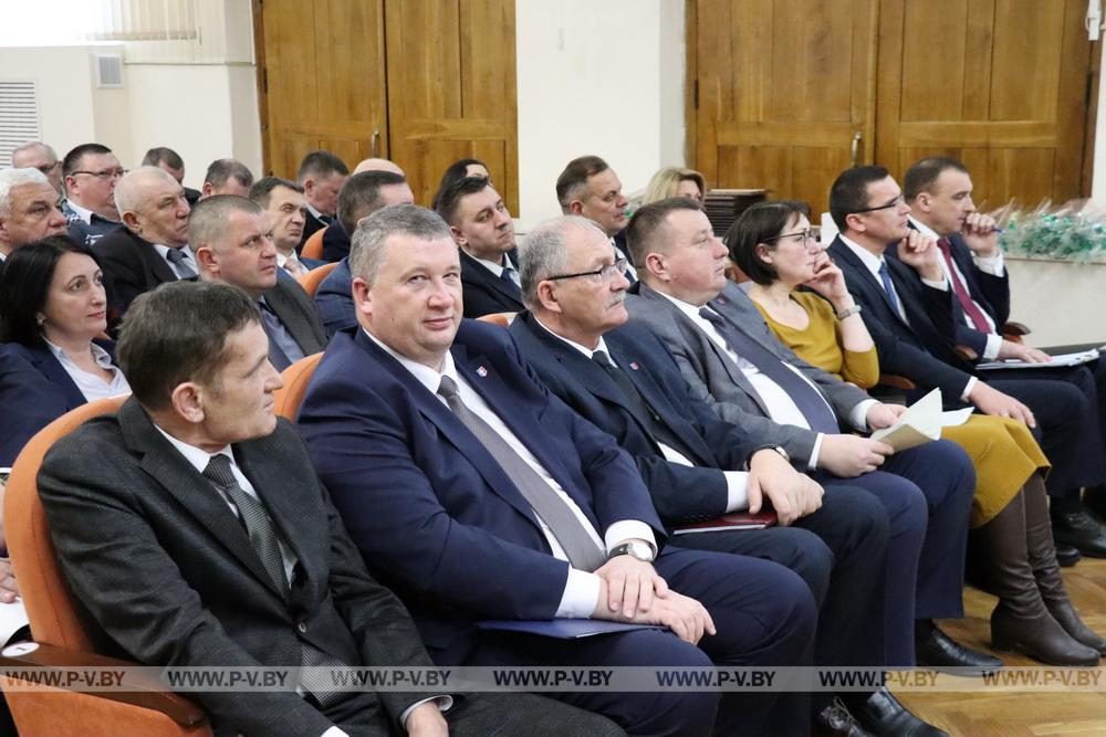 Итоги-2022 и задачи на 2023-й: прошло расширенное заседание хозяйственного актива Пинского района
