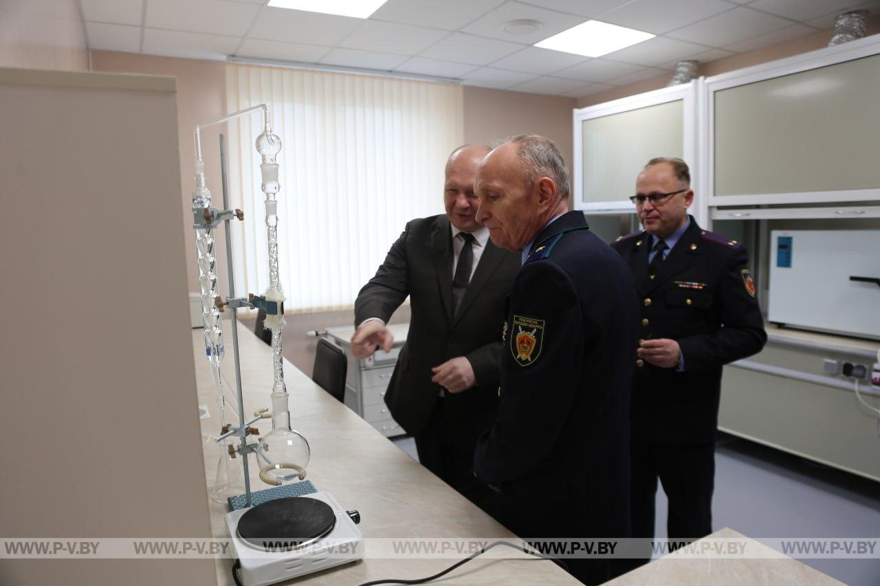 В Пинске открыли новое здание межрайонного отдела Государственного комитета судебных экспертиз